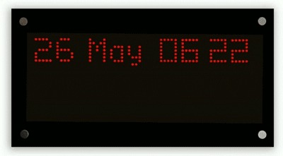 ESP32 LED Matrix WIFI Ticker Display : 24 Steps - Instructables