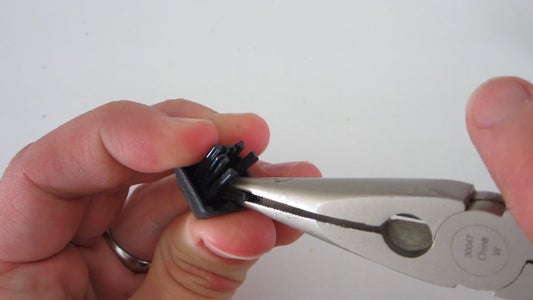 Retira Las Pestañas De La Parte Posterior 