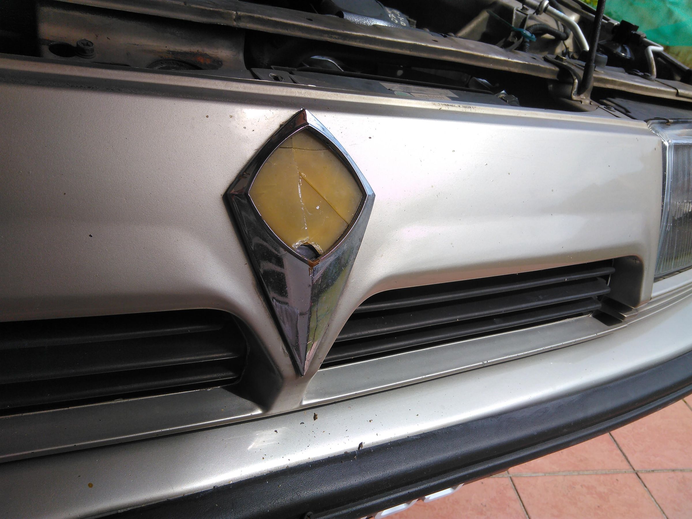 Refurnish Old Proton Saga Emblem Logo