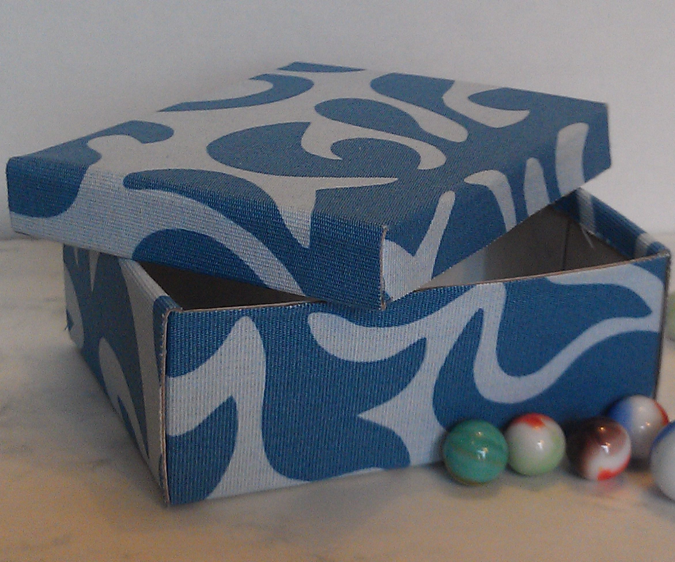 Organizing Craft Supplies: Fabric Boxes