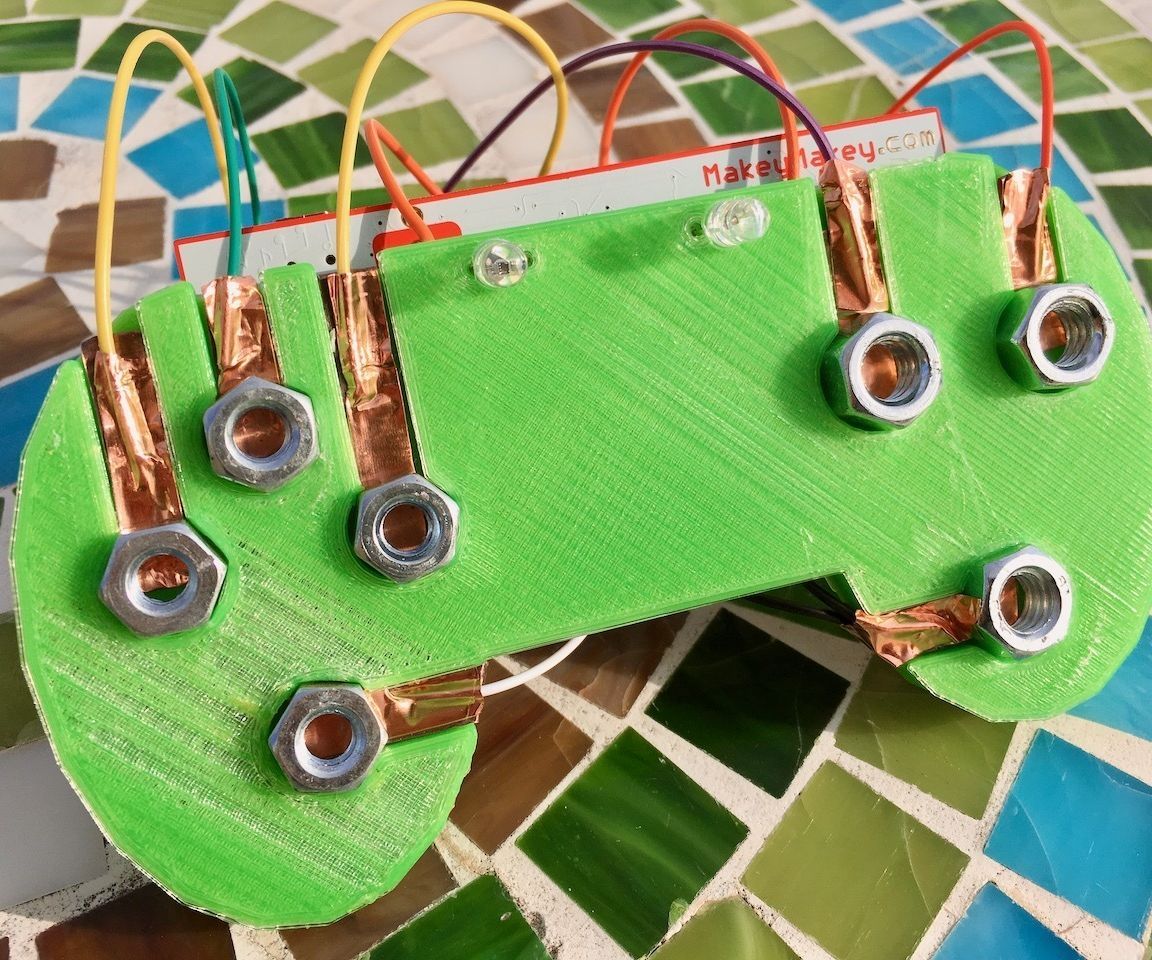 Makey Controller Shell (with or Without Nuts!)