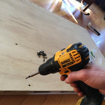 Attach the Plywood Backing