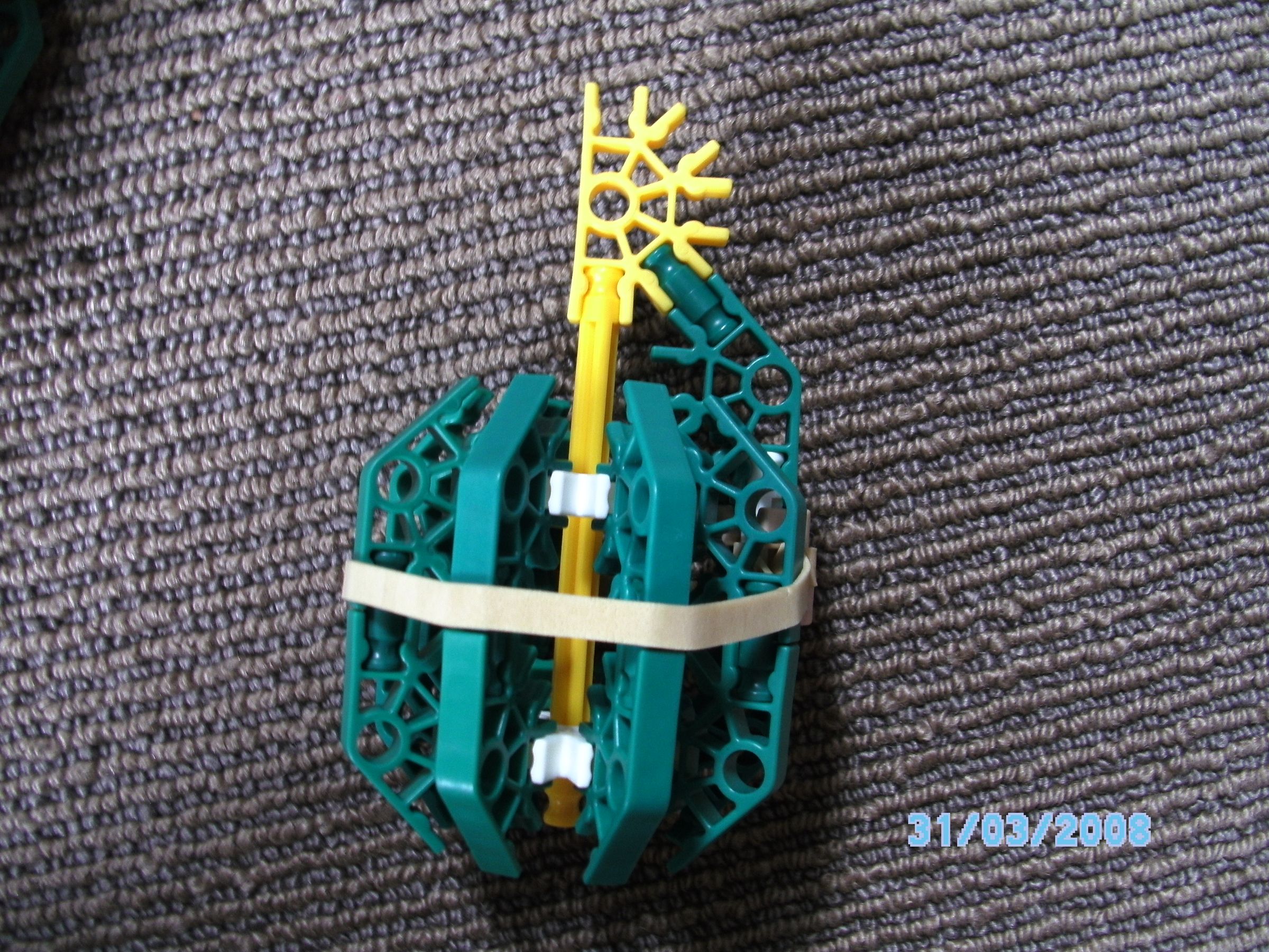Knex Grenade With Safty Pin