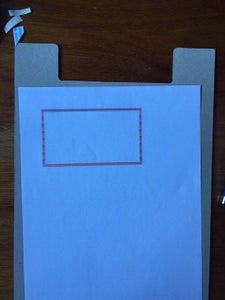 Making the "paper" to Put Into the Plastic Slip