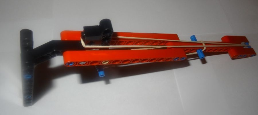 Brick-bullet gun with Lego