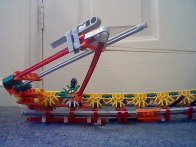 Ultra Cool Modded Knex 5 Elastic Band Crossbow.
