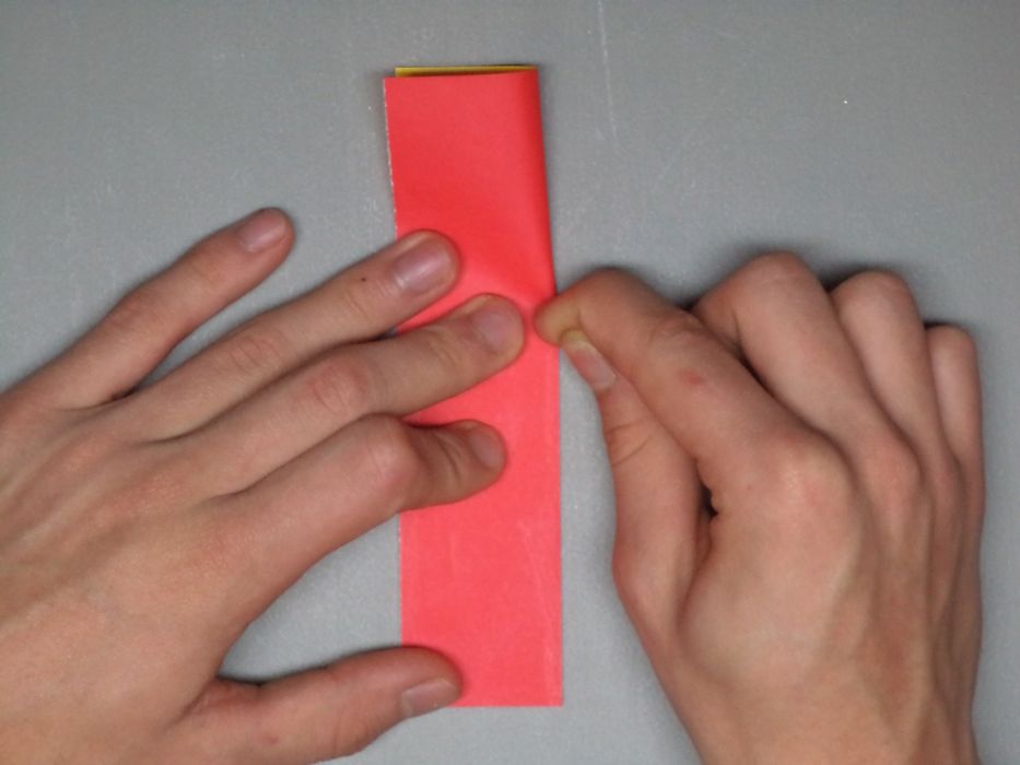 Take One of Your Rectangular Halves and Fold It in Half Lengthwise