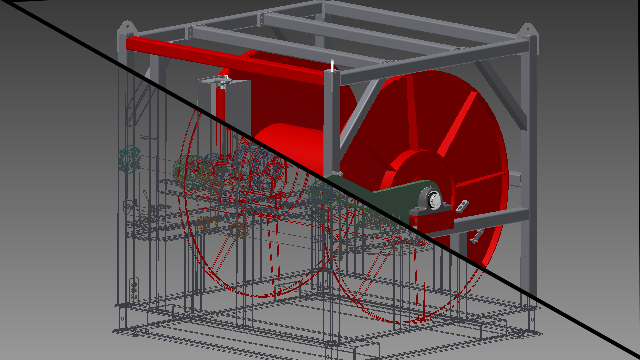 Offshore Marine Winch