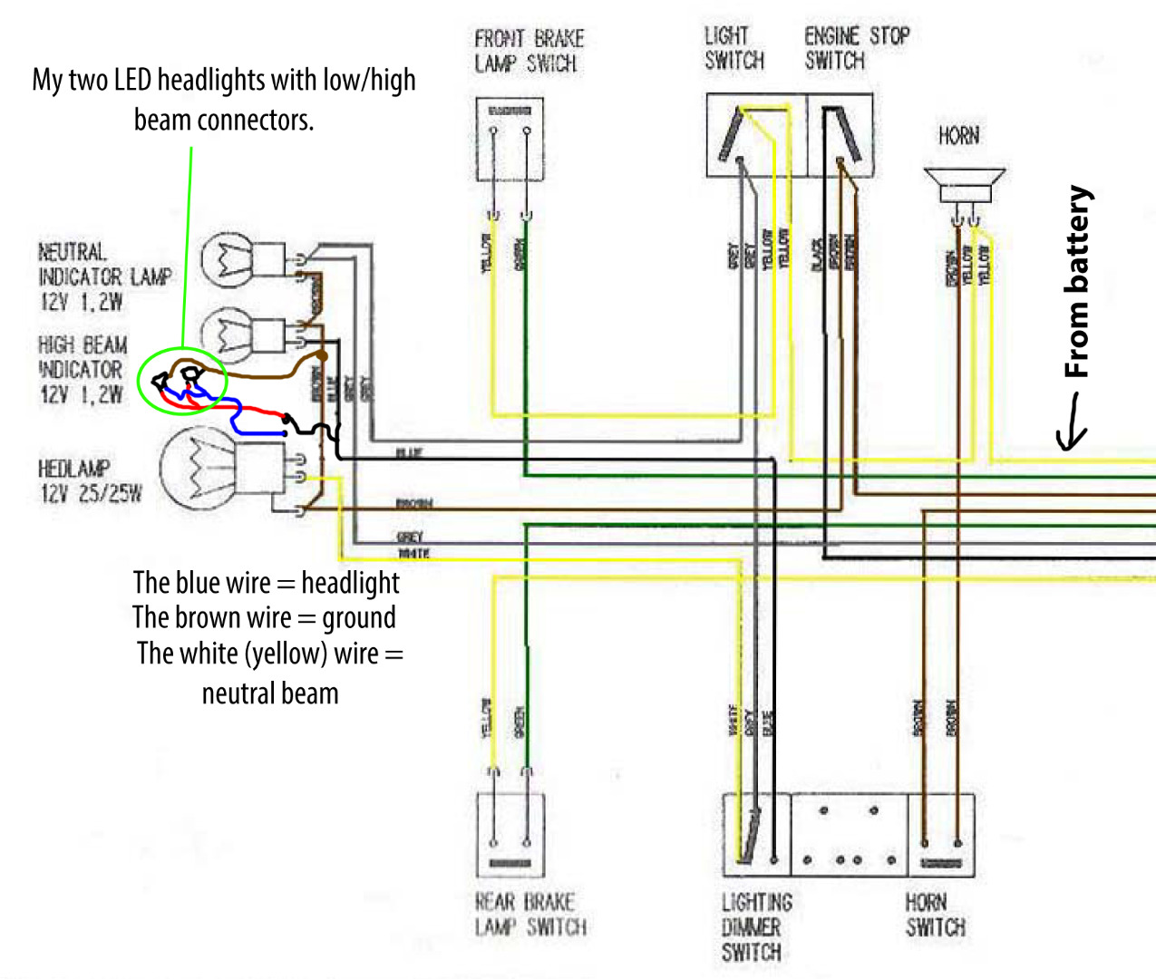 Tomos / Moped LED Headlights 4 Steps Instructables