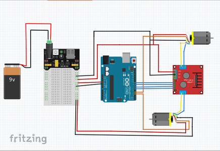 Arduino Robot With Distance , Direction and Degree of Rotation (East ...