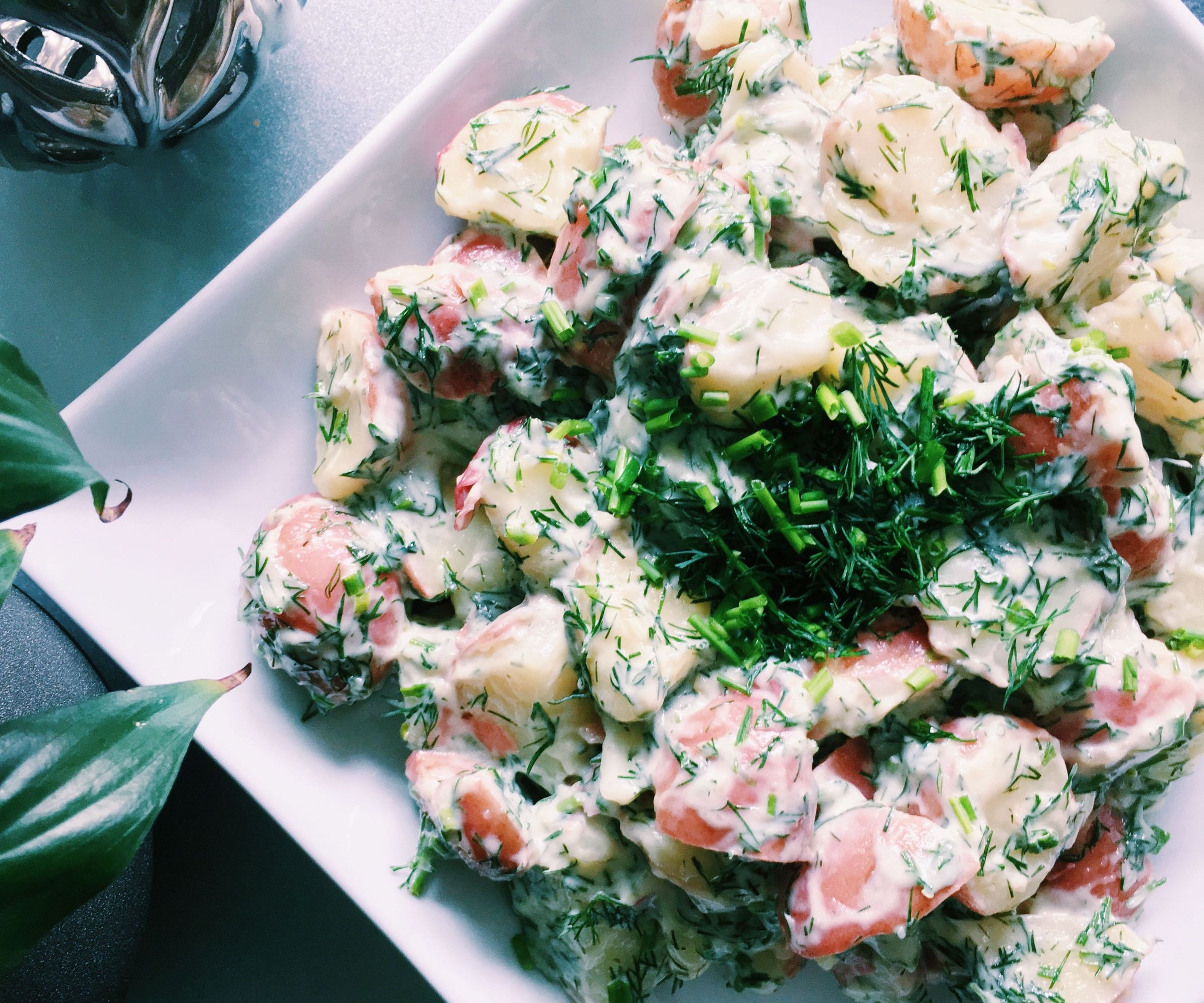 RECIPE | CREAMY HERB POTATO SALAD
