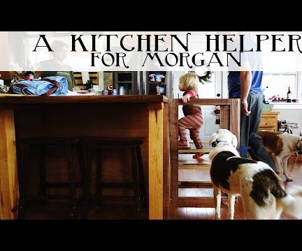 A Kitchen Stool for Toddlers