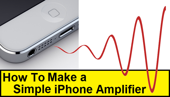 How to Make a Simple IPhone Amplifier