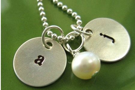 Initial Necklace for Mom- Personalized Mommy Necklace