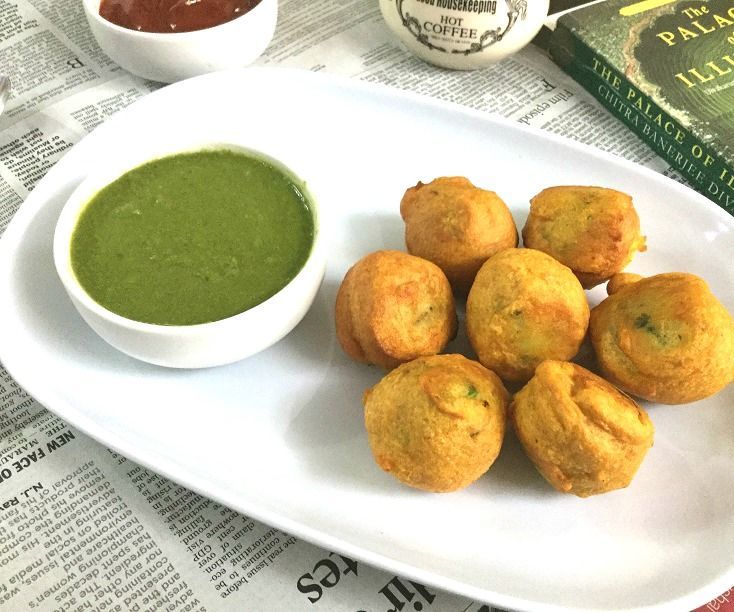 Batata Ambados/Spicy South Indian Aloo Bondas