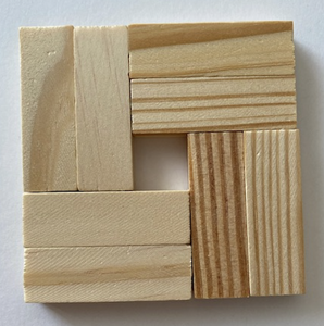 Jenga Block Art Patterns - Stress Relievers