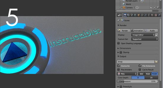 Make a 3D Customized Wallpaper Using Free Software : 8 Steps ...