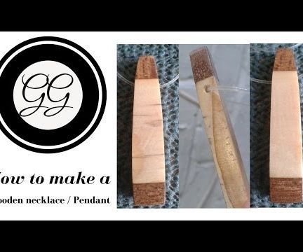 Wooden Pendant / Necklace