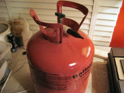 Reusing a Disposable Helium Tank
