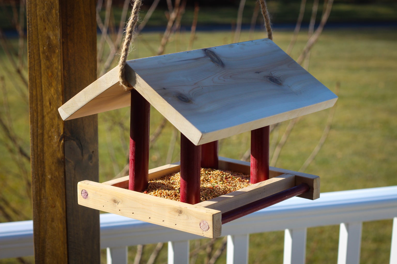 Simple Bird Feeder : 16 Steps (with Pictures) - Instructables simple-bird-feeder-16-steps-with-pictures-instructables