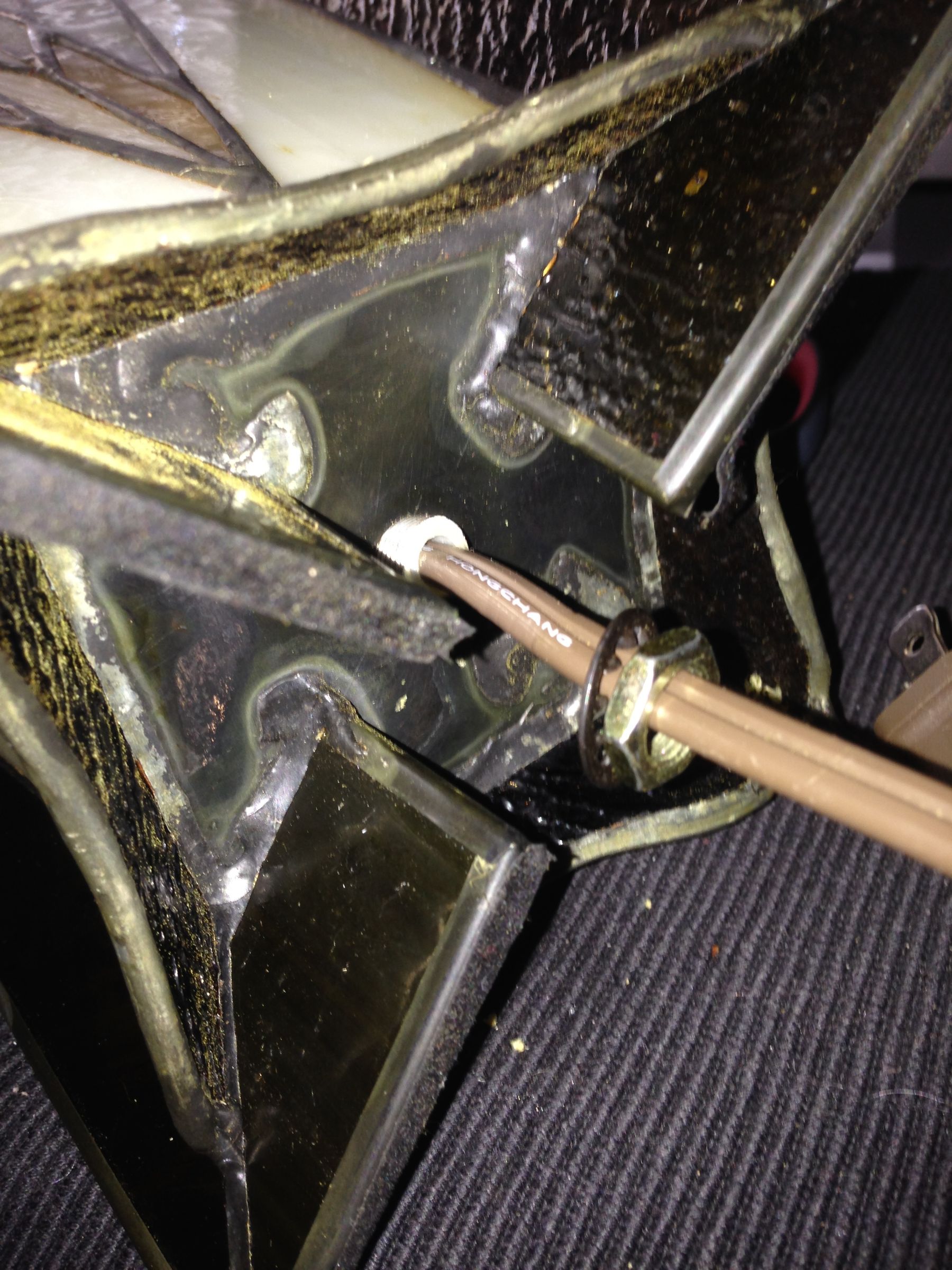 Lead Glass Touch Lamp Conversion 8 Steps Instructables