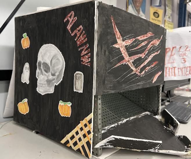 DIY Halloween Candy Dispenser