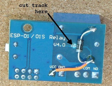 Modifications to the Relay Module
