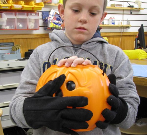 How to Make a "Tricky Treat" Pumpkin