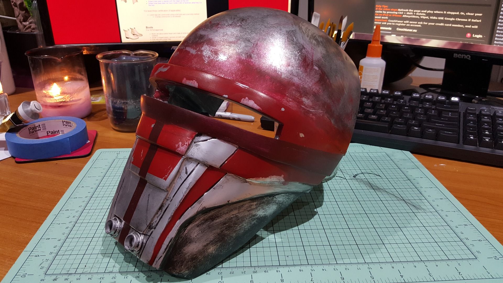 Darth Revan's Mask Star Wars KOTOR 6 Steps (with Pictures) Instructables