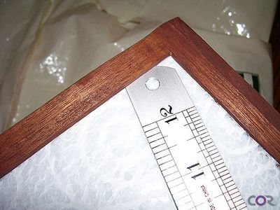 Smoothing and Tucking the Paper.