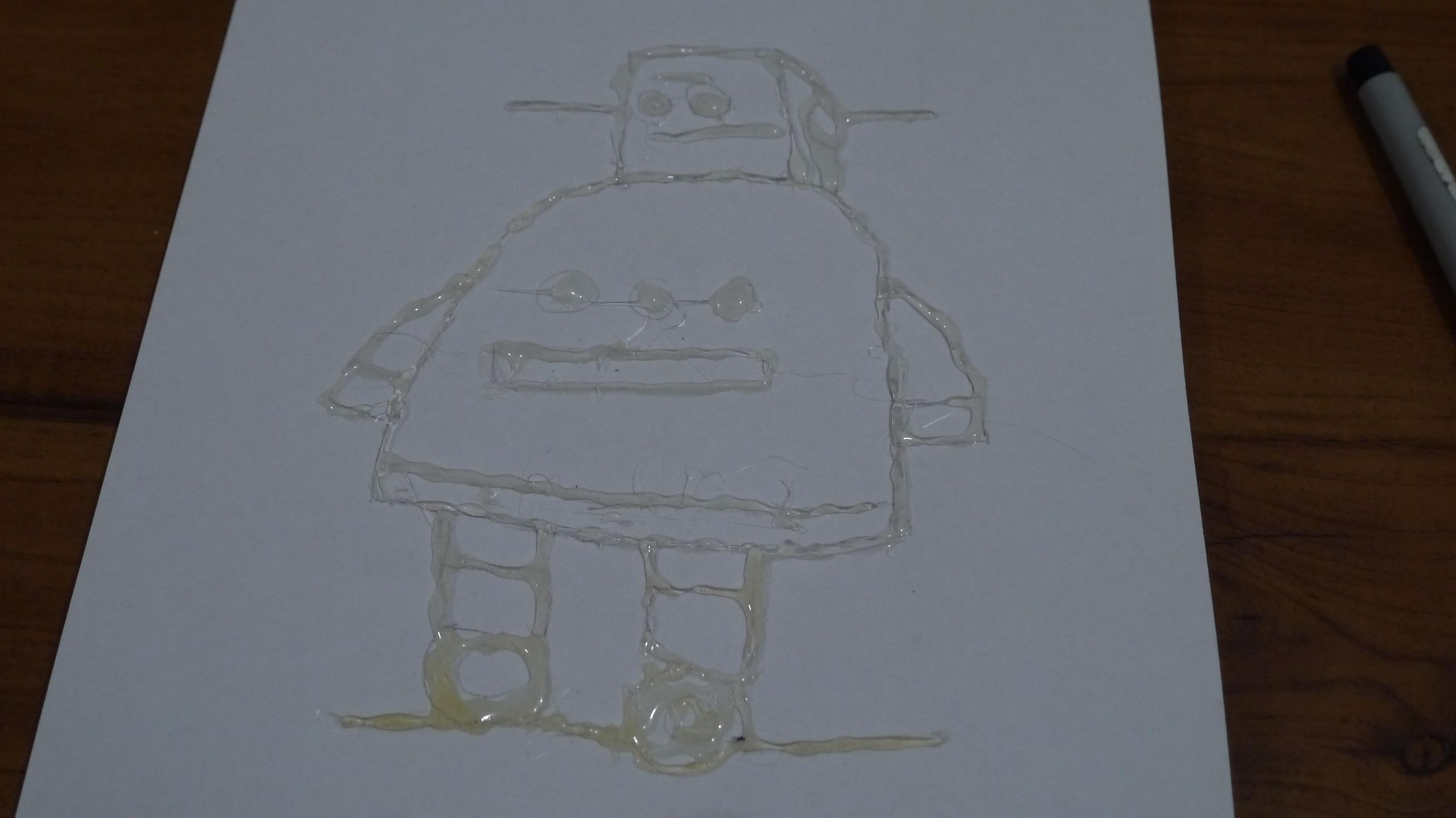 Tin Foil Robot Art 5 Steps Instructables