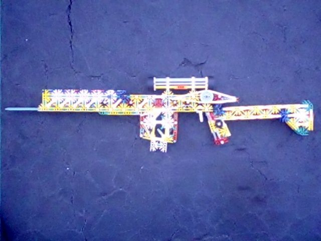 Knex T.C.R. 51 (Tactical Combat Rifle .51 Cal) Mk2