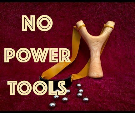 How to Make a Simple Slingshot Without Power Tools