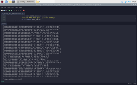 O3-enabled BLE Weather Station Predicting Air Quality W/ TensorFlow ...