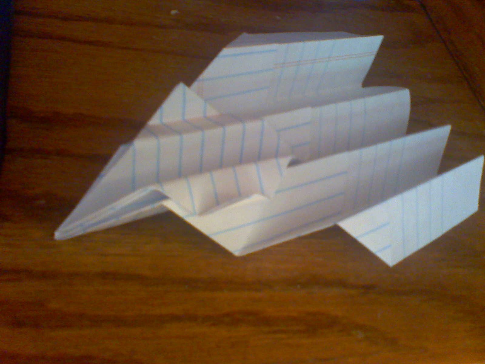 Paper Airplane "bullhorn"