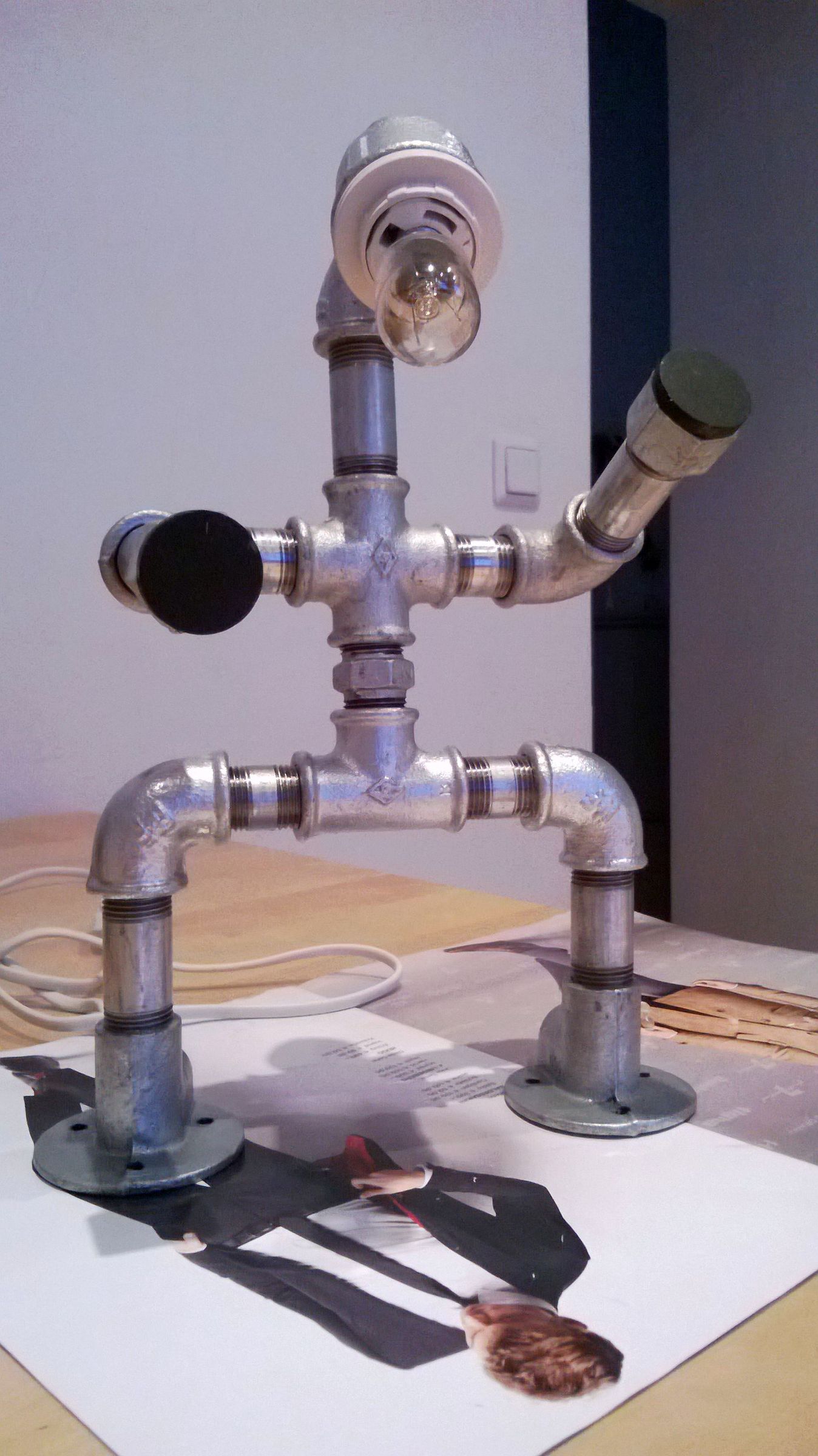 Plumbing Pipe Lamp - Instructables