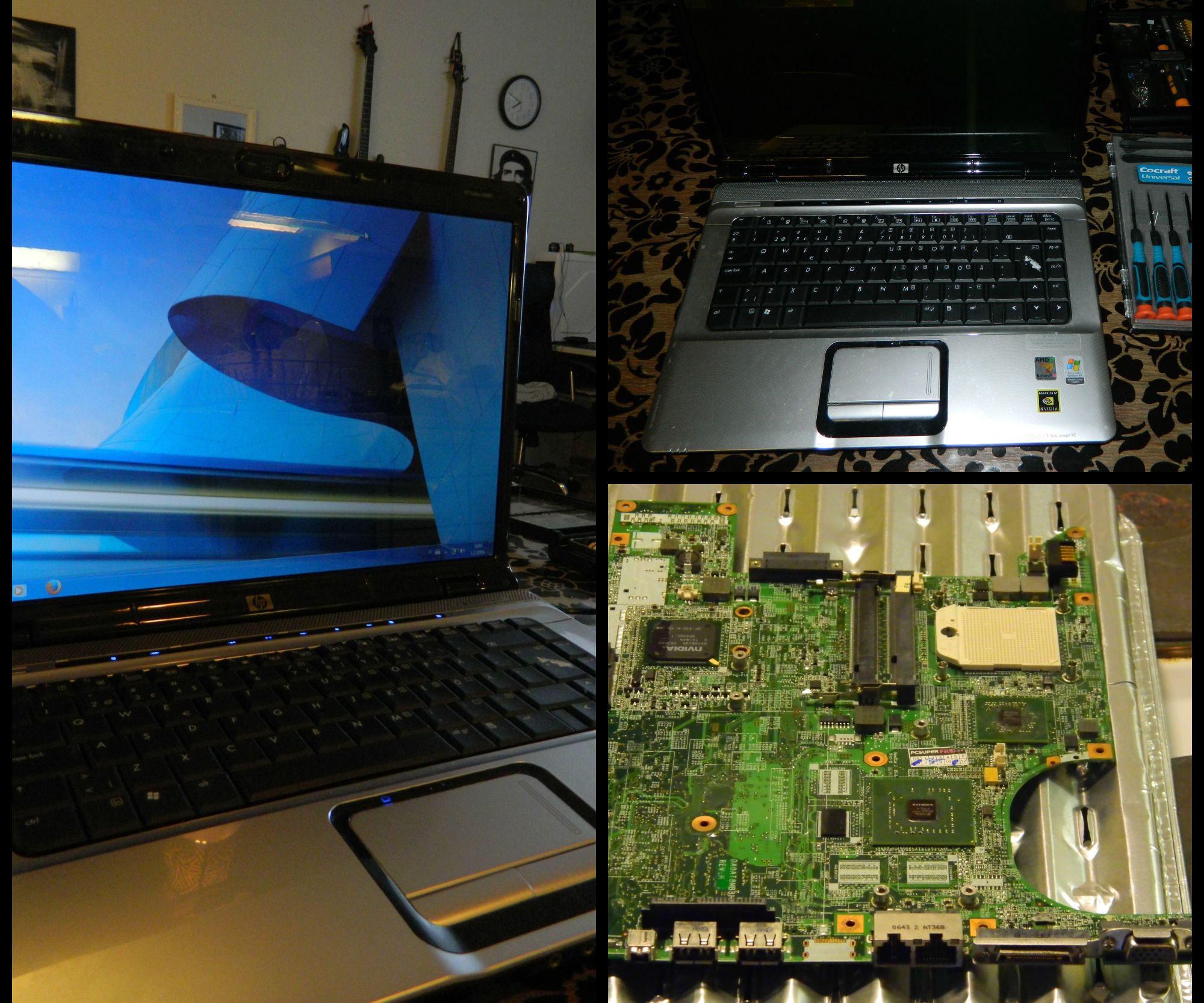 How to Repair a Laptop Without Picture?