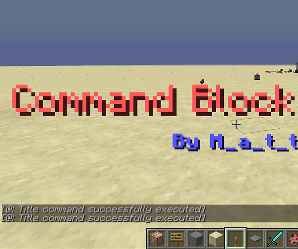 Command Block/ how to