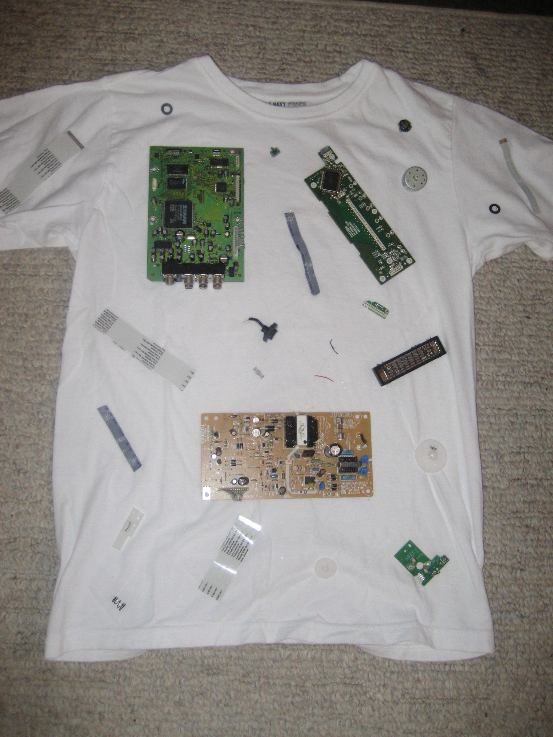 Circuit Shirt (T Shirt Hacks Contest)