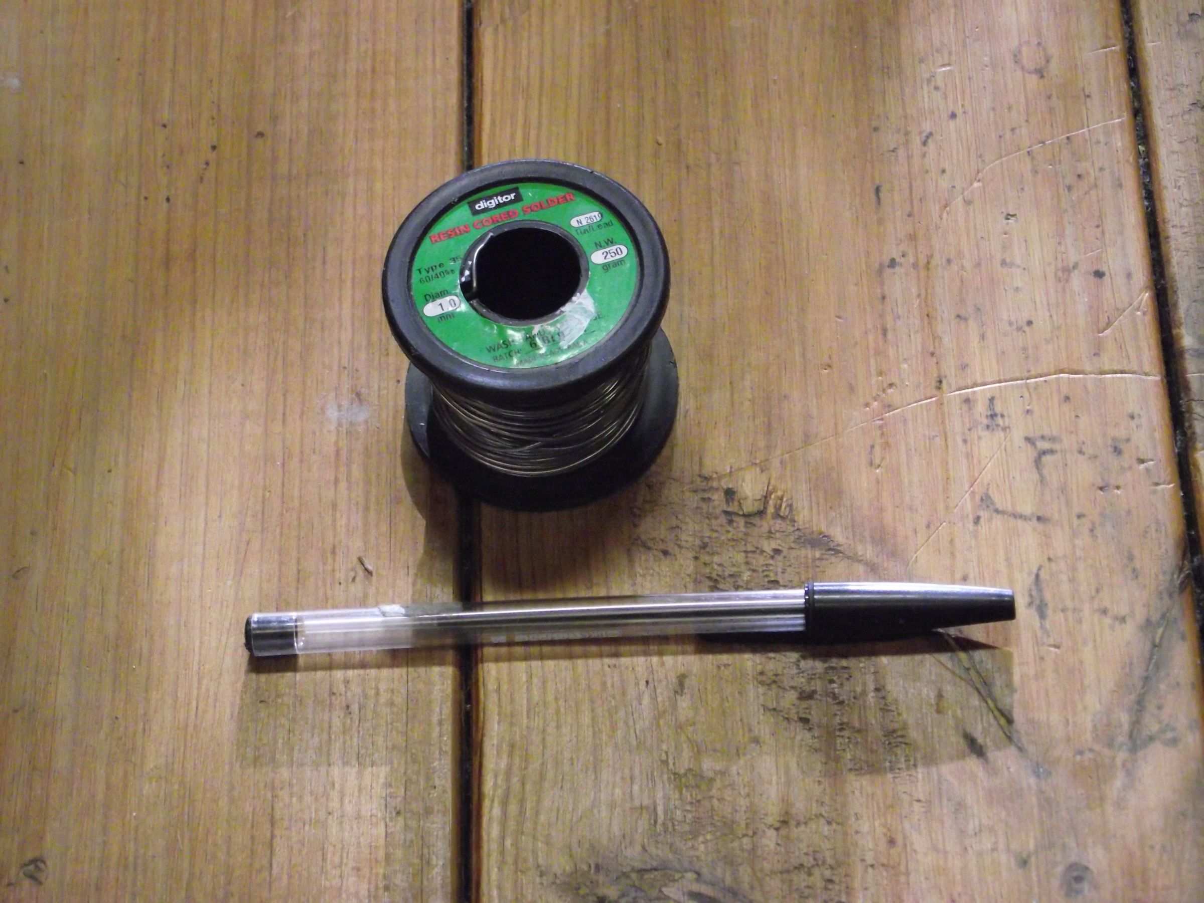 Simple Solder Dispenser Pen for ~$2