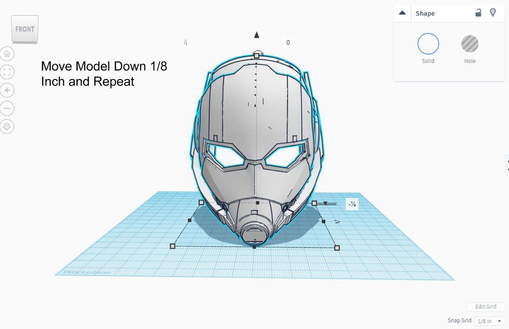 Cardboard AntMan Helmet 11 Steps (with Pictures)