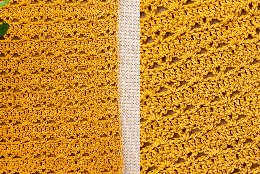 Easy Going Crochet Table Runner