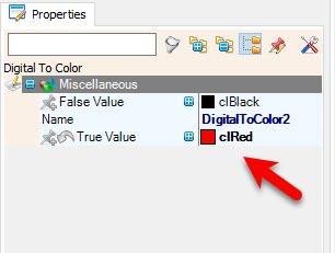In Visuino Set Components