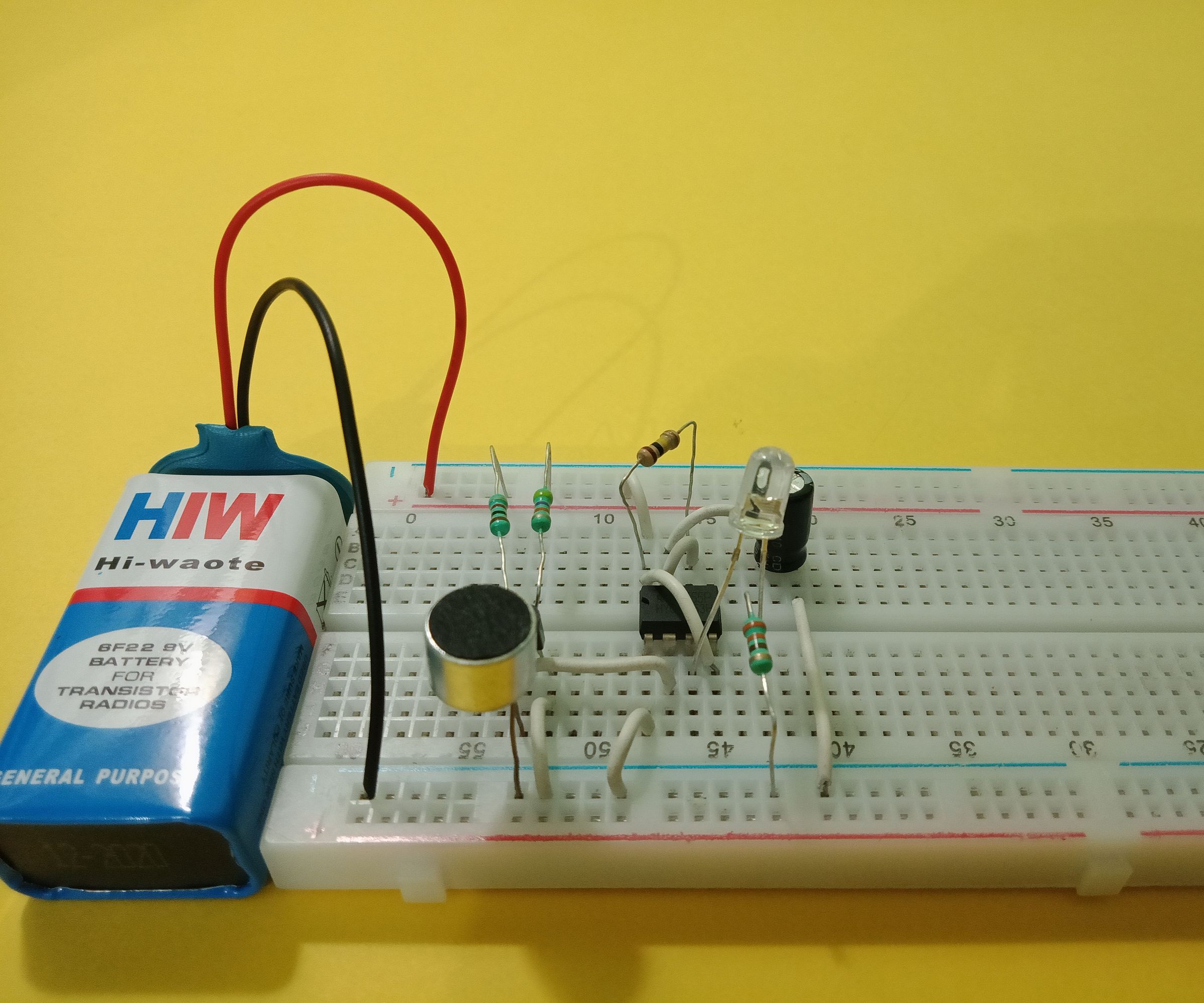 Two Transient Clap Switch Circuits