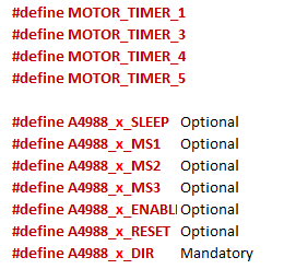 Driver Configuration