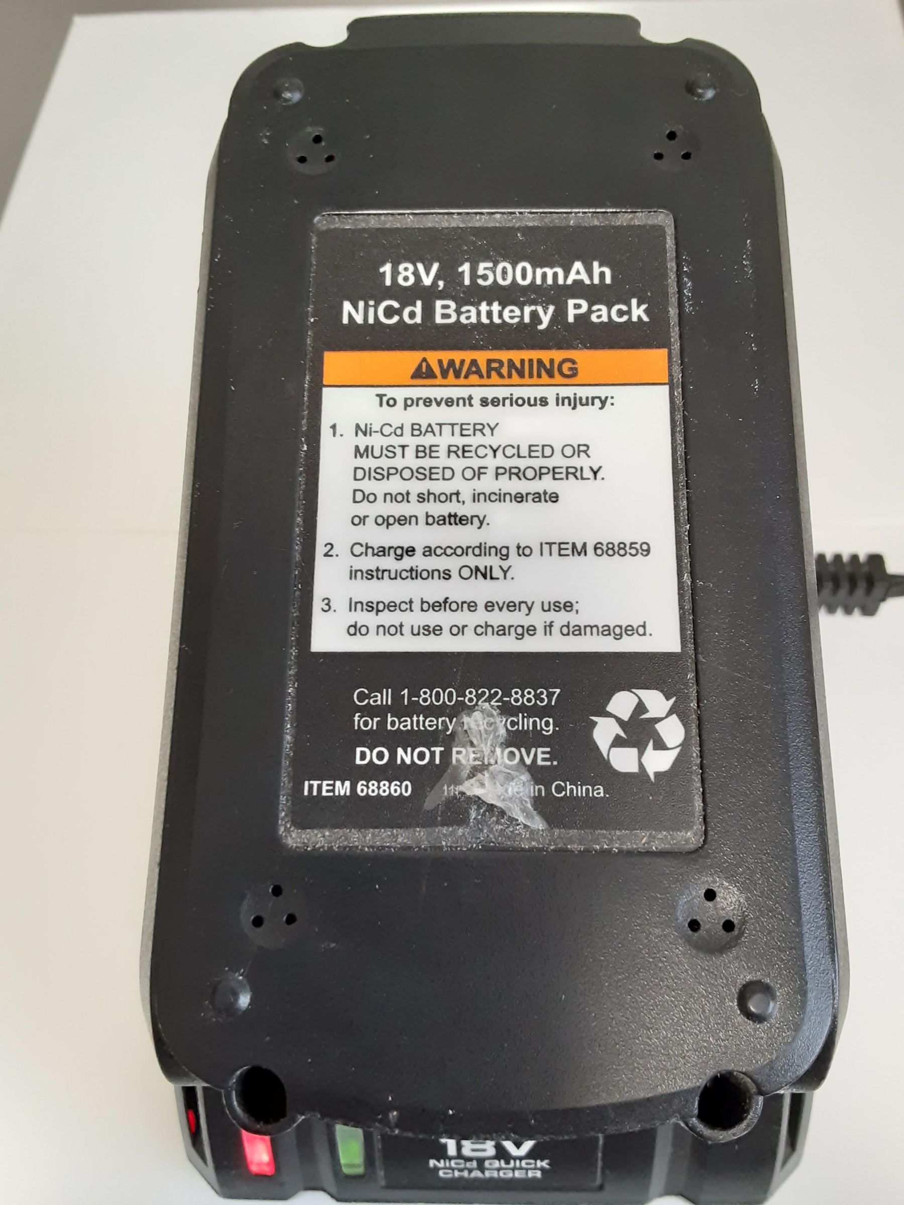 Harbor Freight Battery Pack Salvage 13 Steps (with Pictures