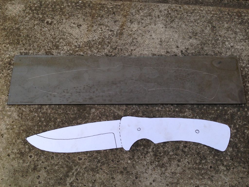 Hunting Knife Template