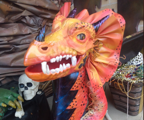 DIY Convert Vent Hose Into a Dragon Serpent