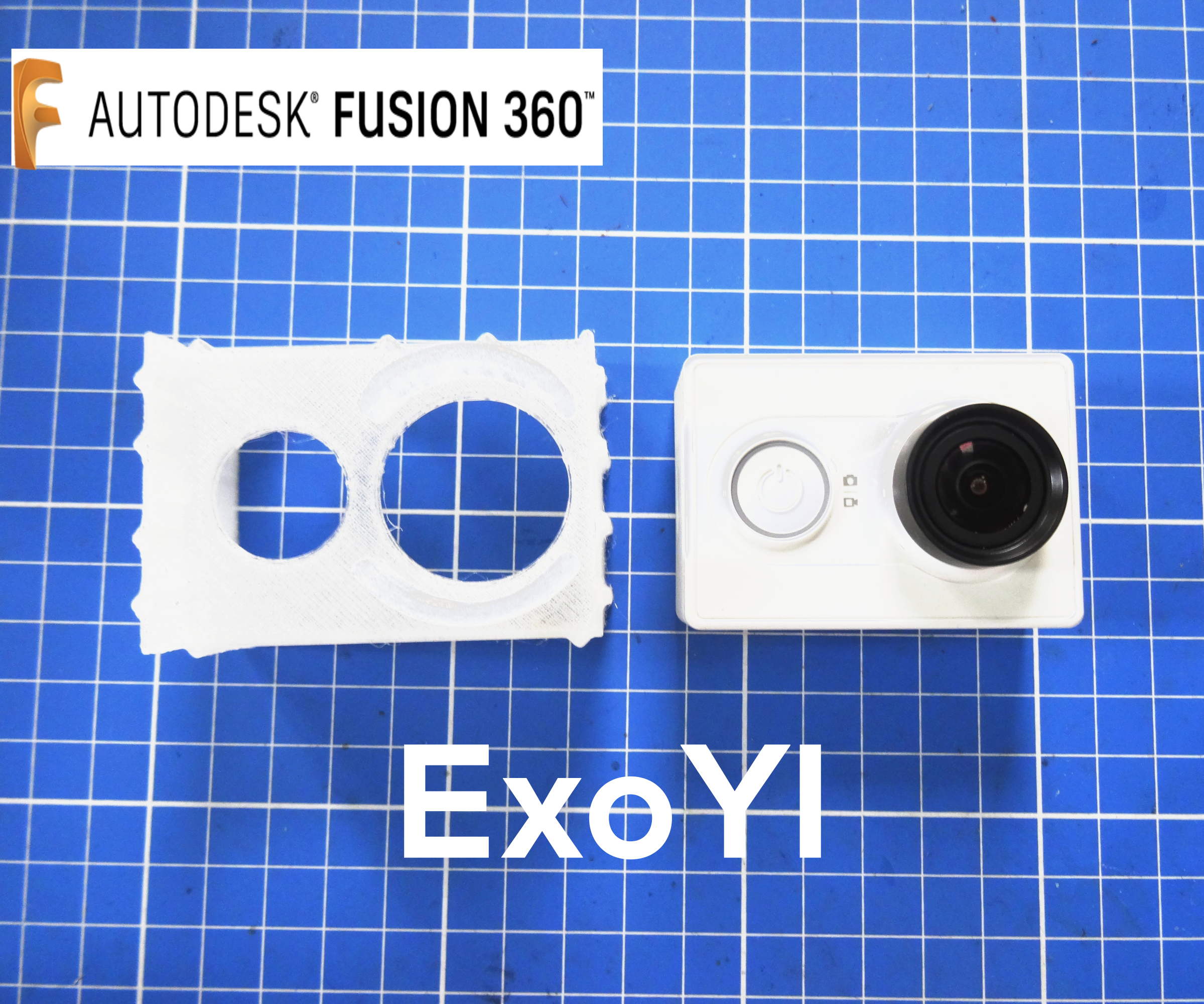 3D Printed Xiaomi FPV Camera saver [ExoYi] 