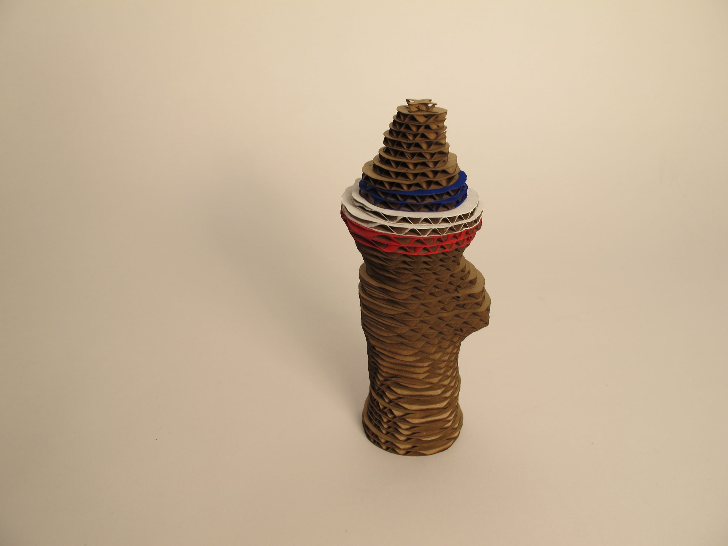 Cardboard Fire Hydrant using 123D Catch